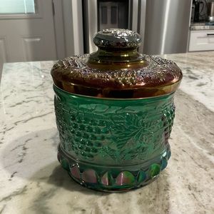 Fenton Tobacco Jar